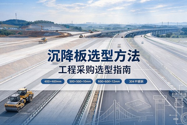 顺义区沉降板选择方法