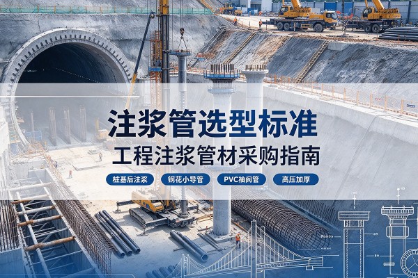 顺义区注浆管选型标准