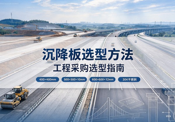 顺义区沉降板选择方法