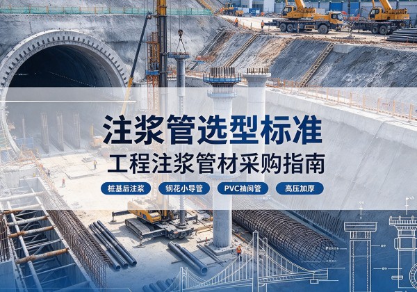 顺义区注浆管选型标准